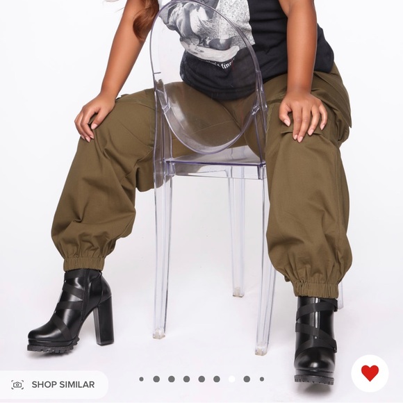 Oversized cargo pants - Picture 3 of 11